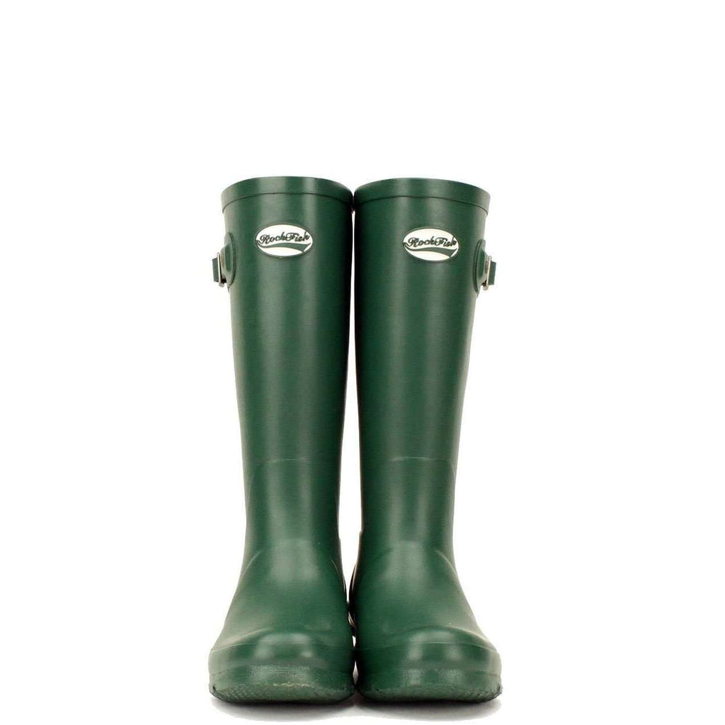 Green wellies for kids from Rockfish